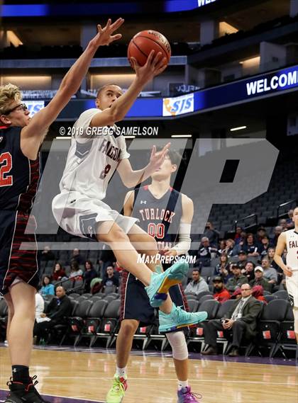Thumbnail 1 in Turlock Christian vs Vacaville Christian (CIF SJS D6 Final) photogallery.