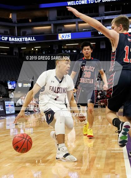 Thumbnail 2 in Turlock Christian vs Vacaville Christian (CIF SJS D6 Final) photogallery.