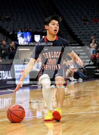 Thumbnail 3 in Turlock Christian vs Vacaville Christian (CIF SJS D6 Final) photogallery.
