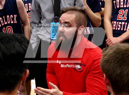 Thumbnail 3 in Turlock Christian vs Vacaville Christian (CIF SJS D6 Final) photogallery.
