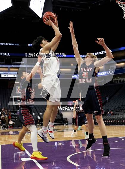 Thumbnail 1 in Turlock Christian vs Vacaville Christian (CIF SJS D6 Final) photogallery.