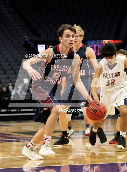 Thumbnail 2 in Turlock Christian vs Vacaville Christian (CIF SJS D6 Final) photogallery.