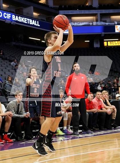 Thumbnail 2 in Turlock Christian vs Vacaville Christian (CIF SJS D6 Final) photogallery.