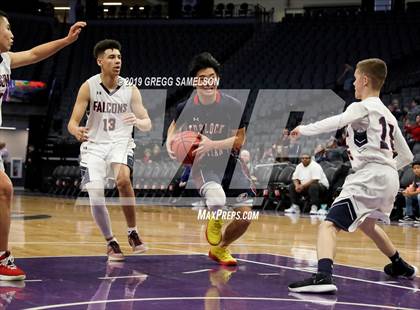 Thumbnail 3 in Turlock Christian vs Vacaville Christian (CIF SJS D6 Final) photogallery.