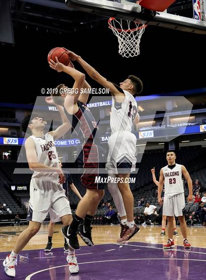 Thumbnail 3 in Turlock Christian vs Vacaville Christian (CIF SJS D6 Final) photogallery.