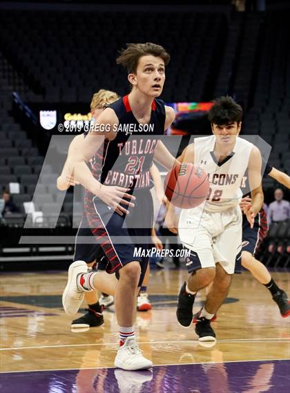 Thumbnail 3 in Turlock Christian vs Vacaville Christian (CIF SJS D6 Final) photogallery.
