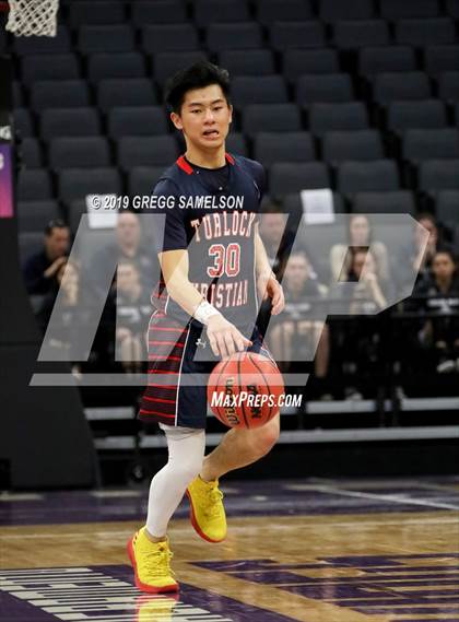 Thumbnail 1 in Turlock Christian vs Vacaville Christian (CIF SJS D6 Final) photogallery.