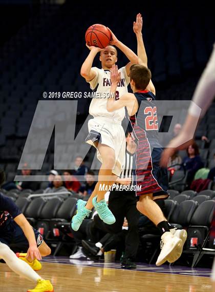 Thumbnail 3 in Turlock Christian vs Vacaville Christian (CIF SJS D6 Final) photogallery.