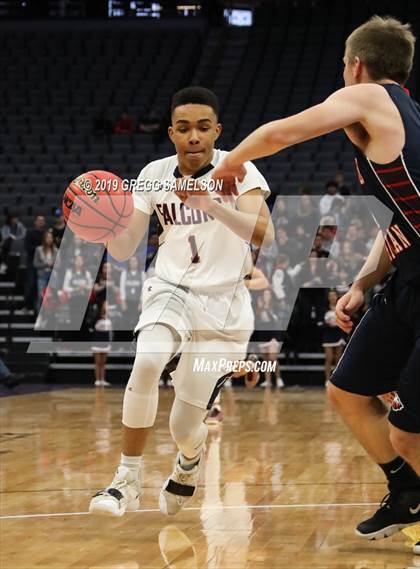 Thumbnail 1 in Turlock Christian vs Vacaville Christian (CIF SJS D6 Final) photogallery.
