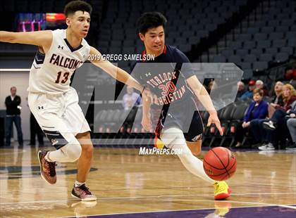 Thumbnail 2 in Turlock Christian vs Vacaville Christian (CIF SJS D6 Final) photogallery.