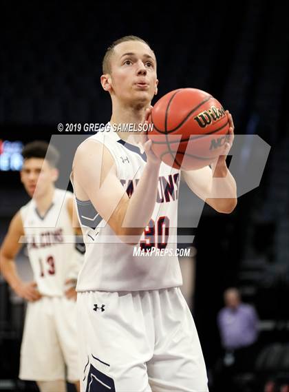 Thumbnail 3 in Turlock Christian vs Vacaville Christian (CIF SJS D6 Final) photogallery.