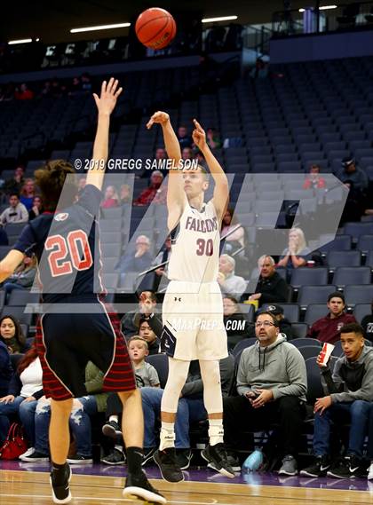 Thumbnail 2 in Turlock Christian vs Vacaville Christian (CIF SJS D6 Final) photogallery.