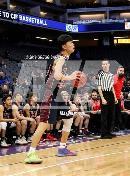 Thumbnail 1 in Turlock Christian vs Vacaville Christian (CIF SJS D6 Final) photogallery.