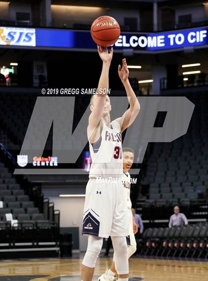 Thumbnail 2 in Turlock Christian vs Vacaville Christian (CIF SJS D6 Final) photogallery.