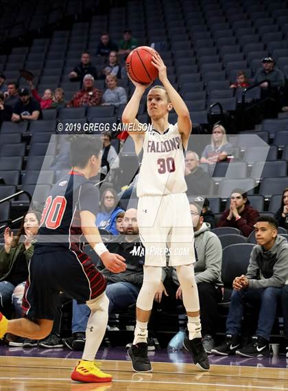 Thumbnail 3 in Turlock Christian vs Vacaville Christian (CIF SJS D6 Final) photogallery.