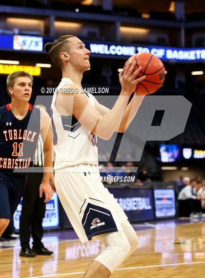 Thumbnail 2 in Turlock Christian vs Vacaville Christian (CIF SJS D6 Final) photogallery.