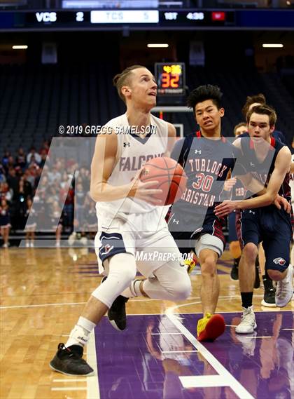 Thumbnail 2 in Turlock Christian vs Vacaville Christian (CIF SJS D6 Final) photogallery.