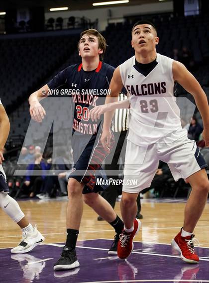 Thumbnail 3 in Turlock Christian vs Vacaville Christian (CIF SJS D6 Final) photogallery.