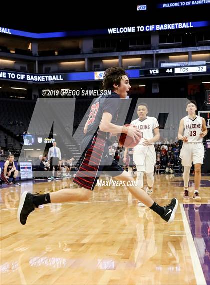 Thumbnail 3 in Turlock Christian vs Vacaville Christian (CIF SJS D6 Final) photogallery.