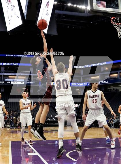 Thumbnail 2 in Turlock Christian vs Vacaville Christian (CIF SJS D6 Final) photogallery.