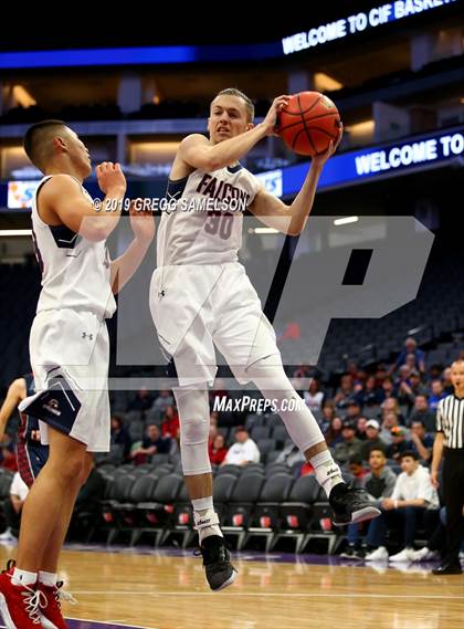 Thumbnail 3 in Turlock Christian vs Vacaville Christian (CIF SJS D6 Final) photogallery.