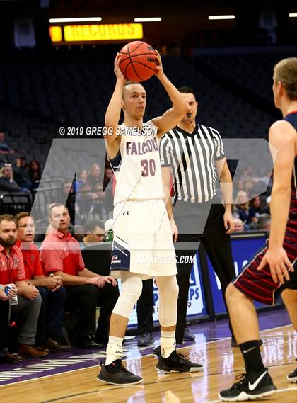 Thumbnail 1 in Turlock Christian vs Vacaville Christian (CIF SJS D6 Final) photogallery.
