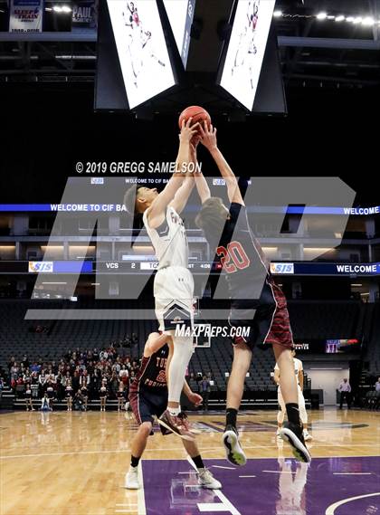 Thumbnail 2 in Turlock Christian vs Vacaville Christian (CIF SJS D6 Final) photogallery.