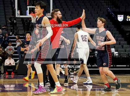 Thumbnail 3 in Turlock Christian vs Vacaville Christian (CIF SJS D6 Final) photogallery.