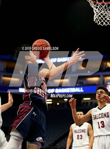 Thumbnail 3 in Turlock Christian vs Vacaville Christian (CIF SJS D6 Final) photogallery.