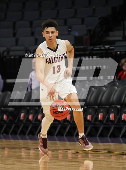 Thumbnail 2 in Turlock Christian vs Vacaville Christian (CIF SJS D6 Final) photogallery.