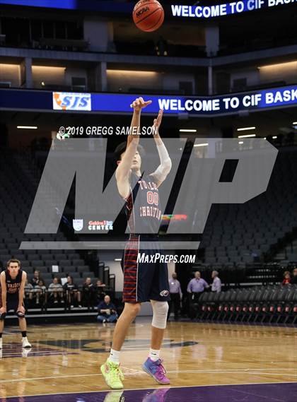Thumbnail 2 in Turlock Christian vs Vacaville Christian (CIF SJS D6 Final) photogallery.
