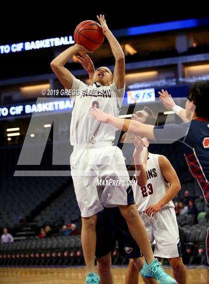 Thumbnail 3 in Turlock Christian vs Vacaville Christian (CIF SJS D6 Final) photogallery.