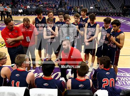 Thumbnail 2 in Turlock Christian vs Vacaville Christian (CIF SJS D6 Final) photogallery.