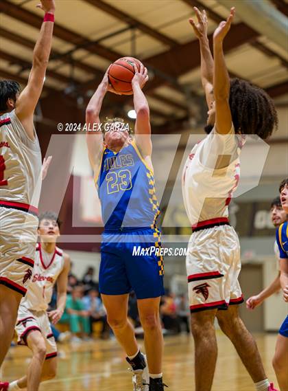 Thumbnail 1 in Alamo Heights vs. Stevens photogallery.