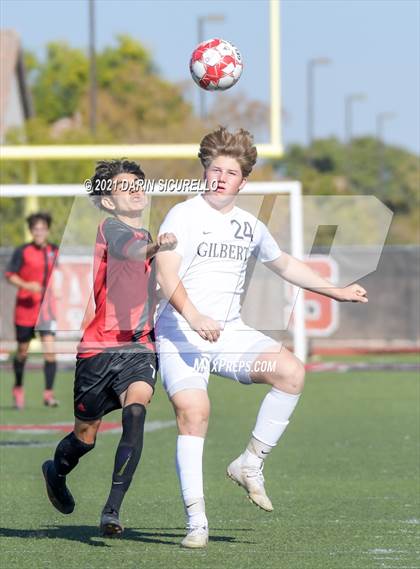 Thumbnail 2 in Dysart vs. Gilbert (Coyote Classic Soccer Tournament) photogallery.