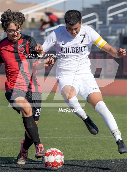 Thumbnail 2 in Dysart vs. Gilbert (Coyote Classic Soccer Tournament) photogallery.