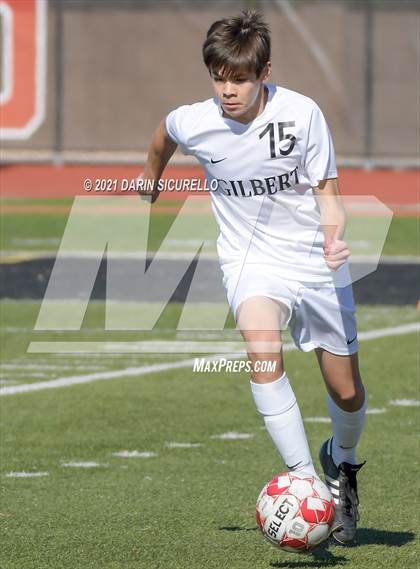 Thumbnail 1 in Dysart vs. Gilbert (Coyote Classic Soccer Tournament) photogallery.
