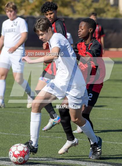 Thumbnail 2 in Dysart vs. Gilbert (Coyote Classic Soccer Tournament) photogallery.