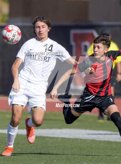 Thumbnail 2 in Dysart vs. Gilbert (Coyote Classic Soccer Tournament) photogallery.