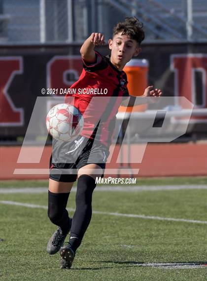 Thumbnail 1 in Dysart vs. Gilbert (Coyote Classic Soccer Tournament) photogallery.