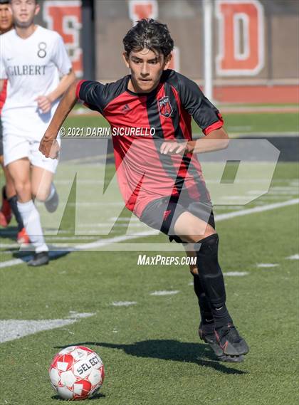 Thumbnail 2 in Dysart vs. Gilbert (Coyote Classic Soccer Tournament) photogallery.