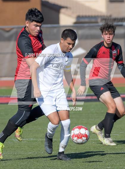 Thumbnail 2 in Dysart vs. Gilbert (Coyote Classic Soccer Tournament) photogallery.