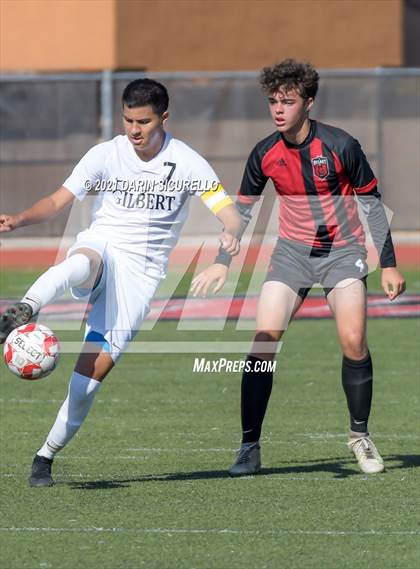 Thumbnail 1 in Dysart vs. Gilbert (Coyote Classic Soccer Tournament) photogallery.