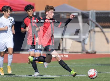 Thumbnail 1 in Dysart vs. Gilbert (Coyote Classic Soccer Tournament) photogallery.