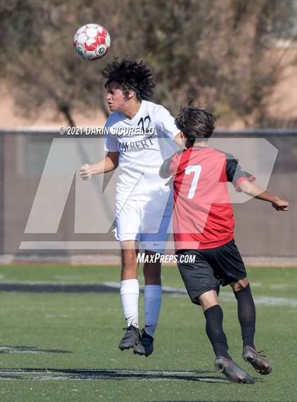 Thumbnail 1 in Dysart vs. Gilbert (Coyote Classic Soccer Tournament) photogallery.