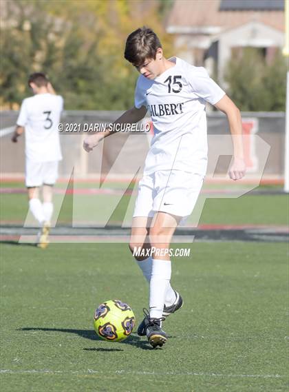 Thumbnail 1 in Dysart vs. Gilbert (Coyote Classic Soccer Tournament) photogallery.