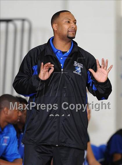 Thumbnail 3 in Rialto vs. West Ranch (CIF SS Playoffs) photogallery.