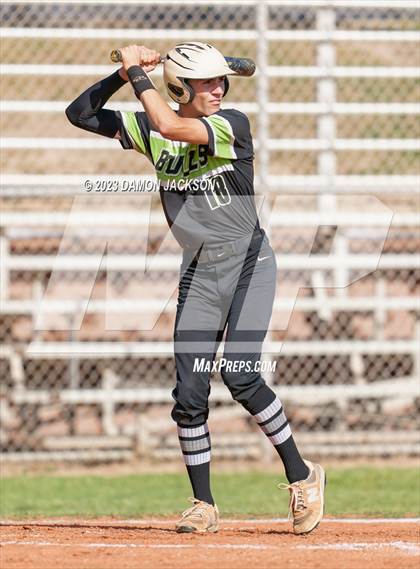 Thumbnail 1 in Sports Leadership & Management vs Virgin Valley (NIAA 3A Southern Region Winners Quarterfinal) photogallery.
