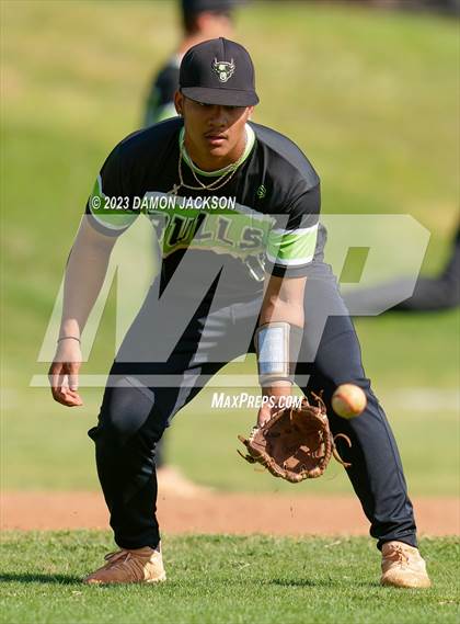 Thumbnail 2 in Sports Leadership & Management vs Virgin Valley (NIAA 3A Southern Region Winners Quarterfinal) photogallery.