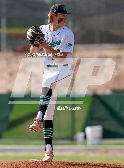 Thumbnail 2 in Sports Leadership & Management vs Virgin Valley (NIAA 3A Southern Region Winners Quarterfinal) photogallery.